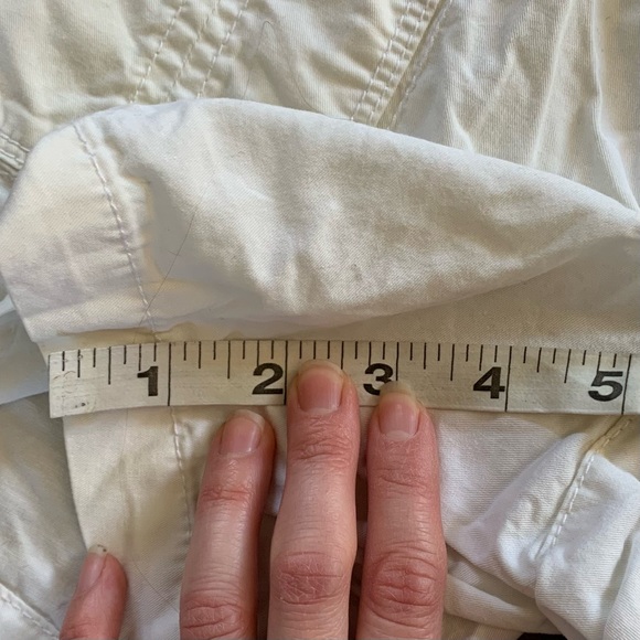 White Motherhood Maternity full panel shorts - Picture 3 of 7